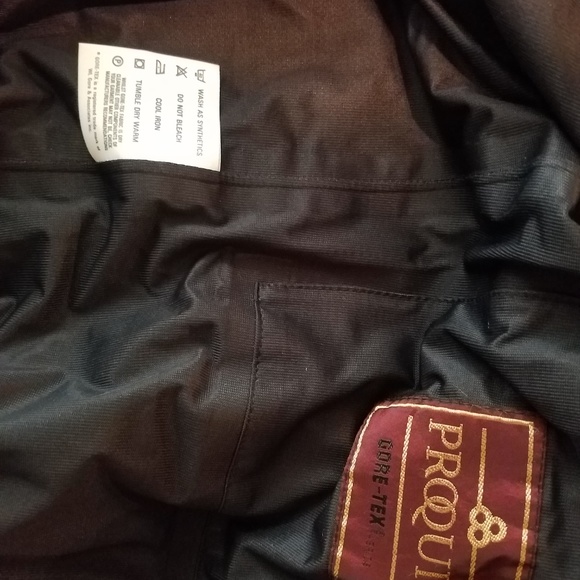 Gore Tex Plaid Golf Zip Up Windbreaker Jacket - Picture 8 of 8